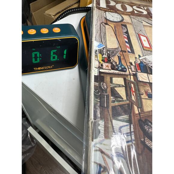 Vtg 1946 Jan 26 Saturday Evening Post Magazine Barber Shop Cover Stevan Dohanos - Picture 6 of 6